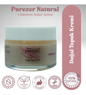 PUREZER NATURAL I Doğal Topuk Kremi 50 ml  Doğal Içerikli Nemlendirici Bakım  Ayak Bakımı