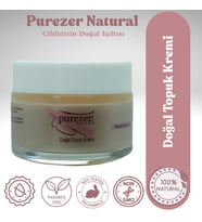 PUREZER NATURAL I Doğal Topuk Kremi 50 ml  Doğal Içerikli Nemlendirici Bakım  Ayak Bakımı