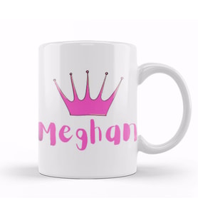 Meghan Markle Queen Kupa Bardak Porselen