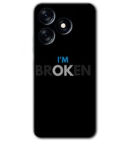 Tecno Spark 10C Kılıf HD Desen Baskılı Kılıf - Im Broken