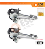 Citroen C3 MK2 SC A51 2009-2016 9181Q4 İçin 2 EA Ön Sağ ve Sol Kapı Gergi Yayı