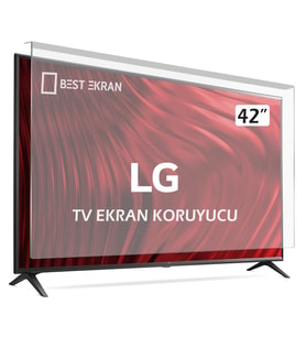LG 42LB580N TV EKRAN KORUYUCU - LG 42" inç 106 Ekran Şeffaf Koruma paneli