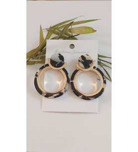 ÇELİK KÜPE HALKA VİNTAGE KÜPE PORSELEN  VİP SERİ ANTİALERJİK KARARMAZ RENK ATMAZ KÜPE