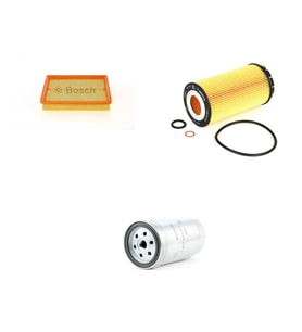 Bosch Filtre Bakım Seti Hyundai Trajet 2.0 CRDI Dizel 2002-2003 Hava + Yağ f. + Yakıt Filtre Bosch