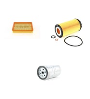 Bosch Filtre Bakım Seti Hyundai Trajet 2.0 CRDI Dizel 2002-2003 Hava + Yağ f. + Yakıt Filtre Bosch