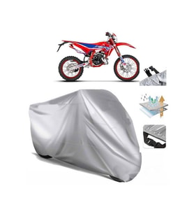 Beta Rr 50 Enduro Racing  Arka Çanta (bağlantı Tokalı) Uyumlu SolarBlock  Motosiklet Brandası Örtüsü (Siyah)