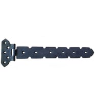 Antika Tarz Dekoratif Pirinç Kuyruklu Lama Menteşe - 103x380 mm, Oksit