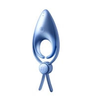 2 Farklı Titreşim Modlu Ayarlanabilir Penis Halkası Satisfyer Sniper Blue
