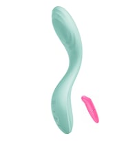Rrrolling Pleasure Hareketli Boncuklu Kavisli Özel Tasarım Titreşimli Vibratör+Vibratör