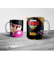 Pixxa Brawl Stars Bibi Kupa Bardak Model 1