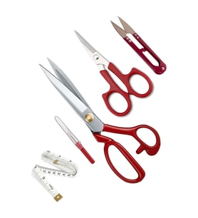 Hodbehod 11'' Numara Somunlu Kumaş Kesim Makası Set