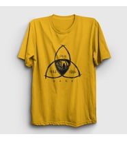 Presmono Unisex Sarı Connected V3 Dark T-Shirt 186410tt (Sarı)