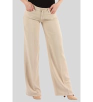 Guess Drapey Palazzo Fit Kadın Krem Pantolon W4GA96WDP85-G1M5