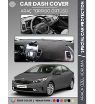 KİA CERATO (2012-2019) Torpido Örtüsü Ön Panel Torpido Koruma Tam Uyum Tam Uyum Kaymaz Kolay Montaj