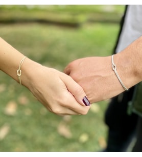Gümüş Düğüm Bileklik (Gümüş)