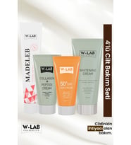 W-Lab Cosmetics Cilt Bakım Seti 4 lü Süper Set