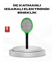 Northcity Elektronik Sinek Raket – Sessiz, Kimyasız ve Güvenli Yaz Sinek Kovalama Çözümü