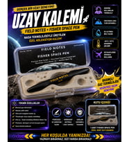 Field Notes + Fisher Space Pen FN-19 – Basınçlı Uzay Kalemi Özel Kutulu