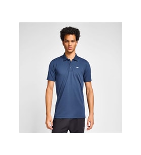 Lescon 25S-1275-25B Erkek Kısa Kol Polo Yaka T-Shirt - Siyah-XL (İndigo)