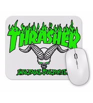 Green Thrasher Logo Mouse Pad.jpg