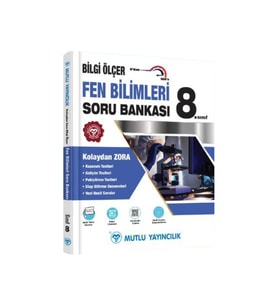 Mutlu Yayınları 8. Sınıf Fen Bilimleri Bilgi Ölçer Soru Bankası