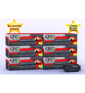 Canon i-SENSYS MF463dw Çipsiz Muadil Toner - 3000 Sayfalık - 6'lı Avantaj Paket