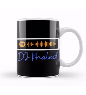 DJ Khaled Art Kupa Bardak Porselen