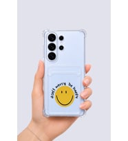 Samsung Galaxy S26 Ultra Kartlıklı Gülücük Desenli Kılıf