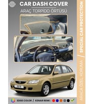 MAZDA 323 BJ HATCHBACK KAPAKLI (1998-2003) Torpido Örtüsü Panel Koruma Torpido Koruma Tam Uyum