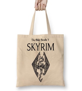 Skyrim Dragon Bez Çanta Uzun Saplı
