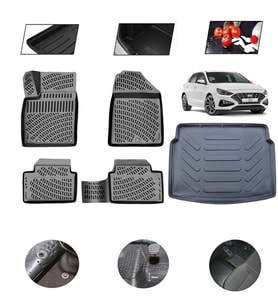 Hyundai i30 Üst 2017 Model 4D Bagaj Paspas Set