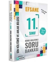 DDY YAYINLARI 11.Sınıf Din Kültürü ve Ahlak Bilgisi Efsane Konu Anlatımlı Soru Bankası
