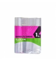 ARMA ŞEFFAF Bakkaliye torbası (poşeti) 2'lik 23 X 36 (STD)