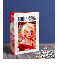 Oyunzu Marilyn Monroe Dekor Puzzle 100 Parça