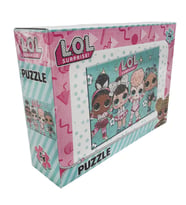 Laço Kids LOL 54 Parça Puzzle LOL7895, Çocuklar İçin Eğlenceli Puzzle