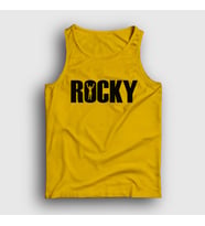 Presmono Unisex Sarı Logo Film Rocky Atlet 249880tt (Sarı)