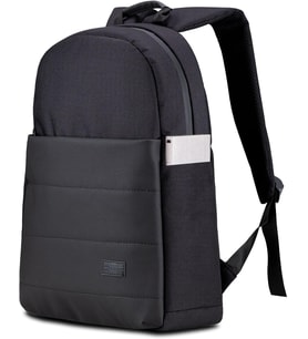 BP-TX100 Serisi 15,6 inch, Su Geçirmez Kumaş ve Su Geçirmez fermuar Notebook, Laptop, Macbook Sırt Çantası -Siyah