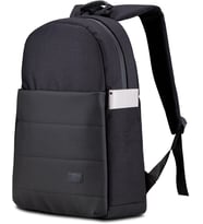 BP-TX100 Serisi 15,6 inch, Su Geçirmez Kumaş ve Su Geçirmez fermuar Notebook, Laptop, Macbook Sırt Çantası -Siyah
