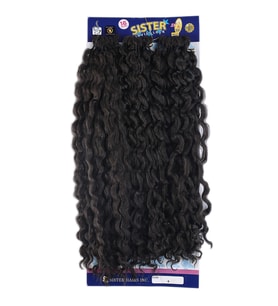Sister Afro Dalgası Saç-Kahverengi 4