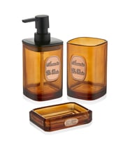 The Mia Globe Banyo Seti 3 Parça Amber 330 ml BNY0029