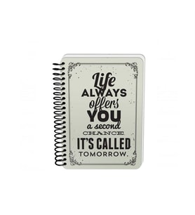 Deffter Raw Grey Serisi Defter Düz Life