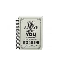 Deffter Raw Grey Serisi Defter Düz Life