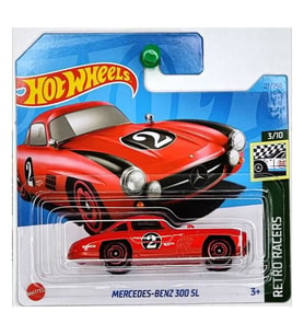 Hot Wheels -  Mercedes-benz 300 Sl - Kırmızı (1/64)