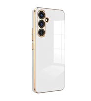 Samsung Galaxy S25 Plus Kılıf Volet Silikon - Beyaz