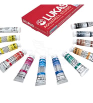 Lukas Sulu Boya Takımı Tüp 12 Renk 10ml 6104