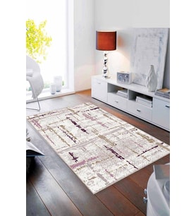 Mürdüm Spor Kaymaz Tabanlı Makinede Yıkanabilir Halı SY07 - 100 x 160 cm