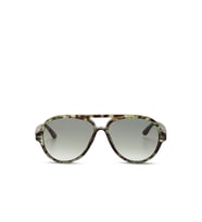 Okkia Alessio Unisex Güneş Gözlüğü Kale Havana (Siyah)