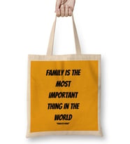Princess Diana Quotes Art Gift -UK Vintage Retro Style Bez Çanta Uzun Saplı
