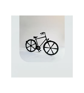 Minyatür Metal Bisiklet 14x8,5cm, Dekoratif ve Şık Koleksiyon Parçası