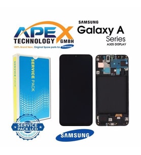 Samsung A305 A30 Ekran Lcd Çıtalı % 100 Kvk Servis Orjinal